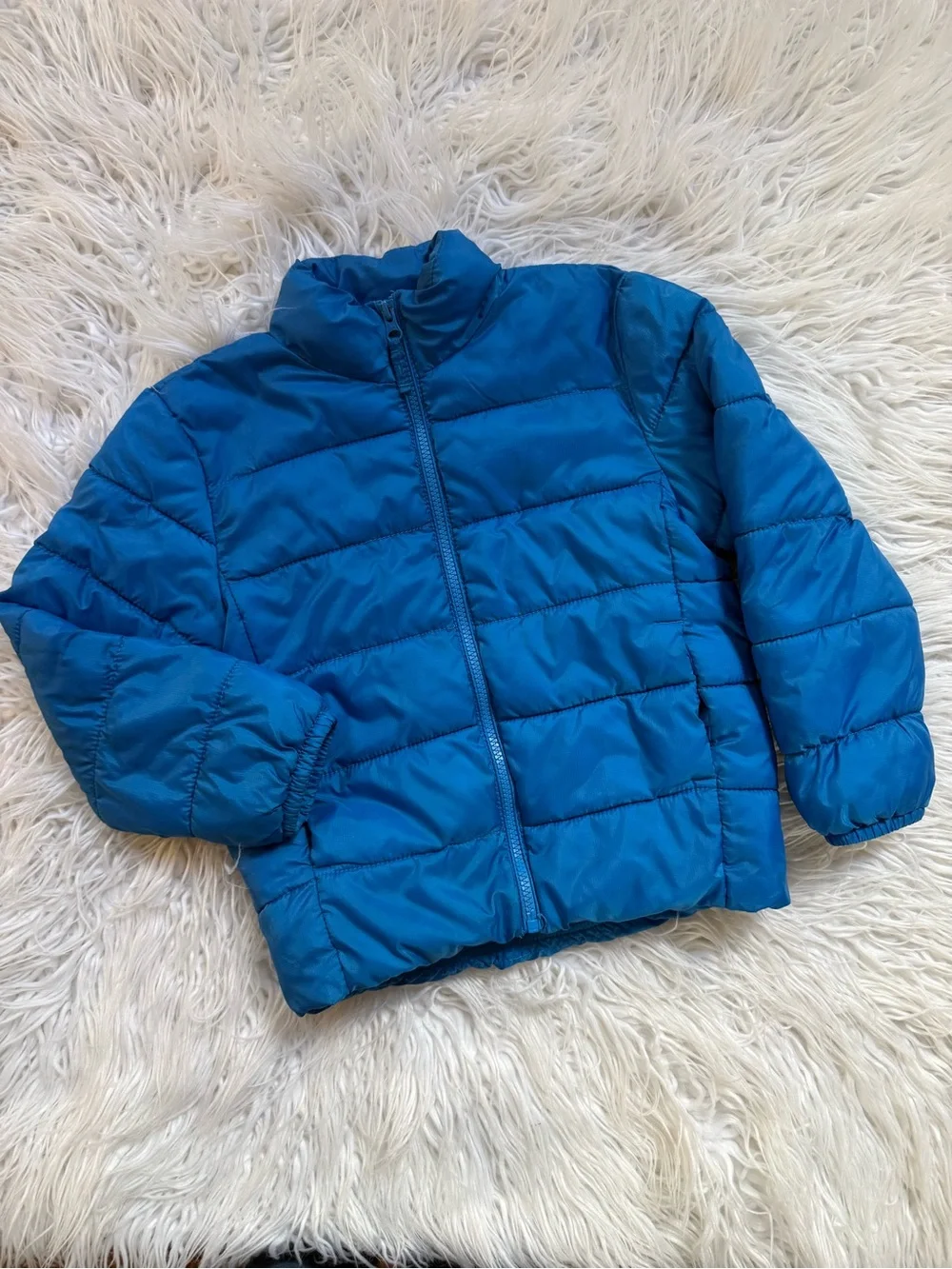 Children’s Place Bright Blue Kids Puffer Jacket
